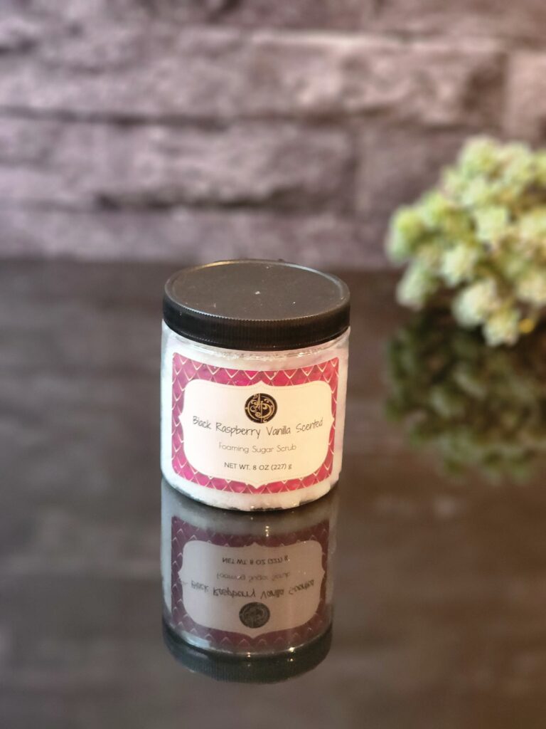 Foaming Sugar Scrub 8 oz