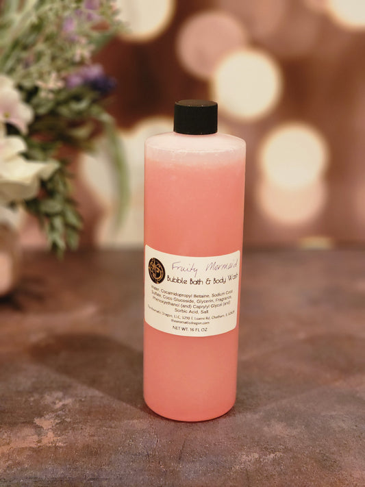 Shower Gel or Bubble Bath - 16 oz