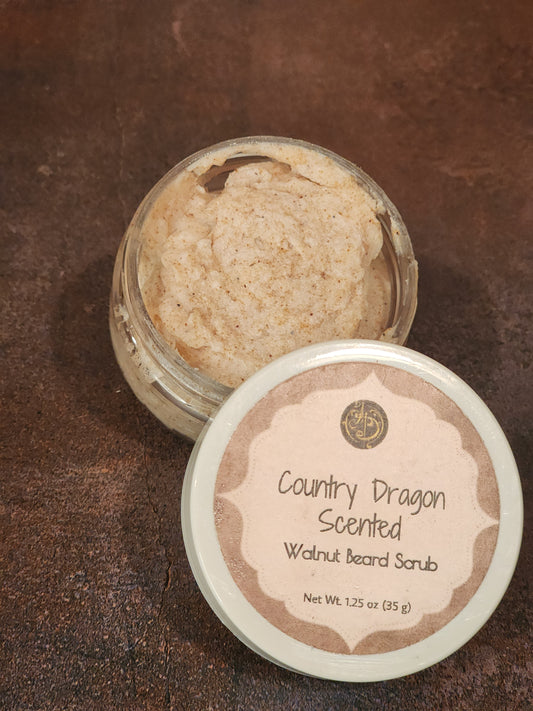 Walnut Beard Scrub