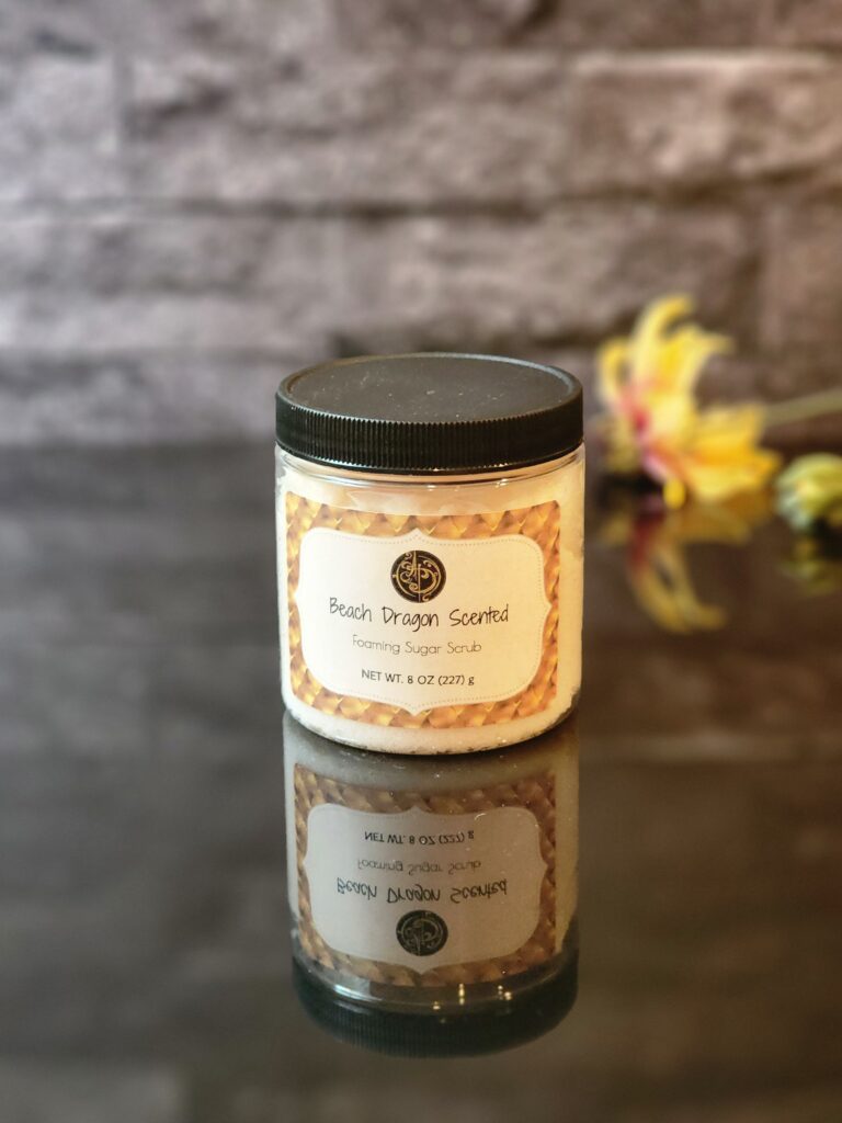 Foaming Sugar Scrub 8 oz