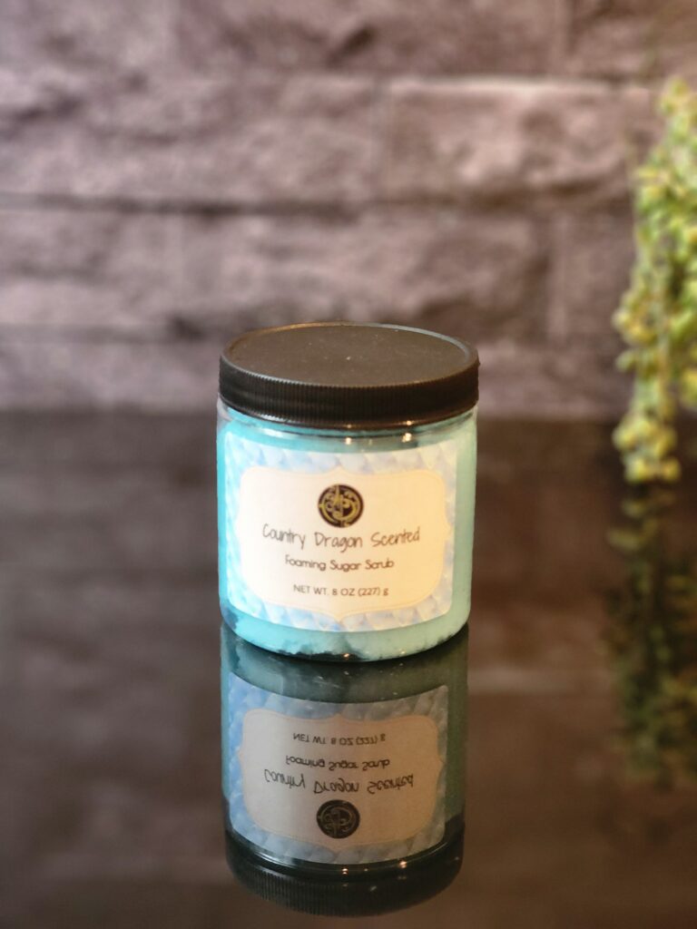 Foaming Sugar Scrub 8 oz