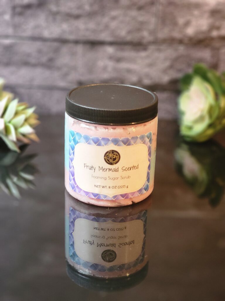 Foaming Sugar Scrub 8 oz
